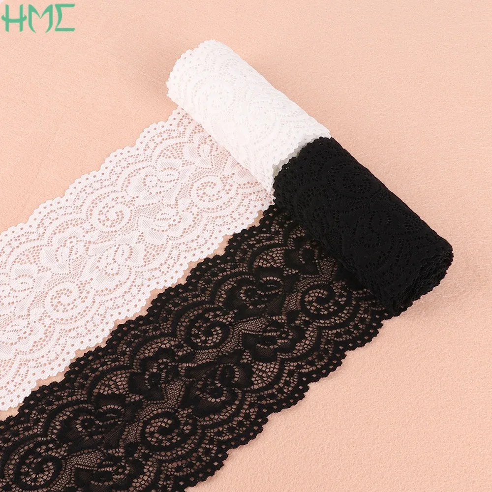 

High Quality 2 yards/lot 10cm Lace Fabric Trim Ribbons Cord For Jewelry Findings Wedding Decoration Accessories Supplies