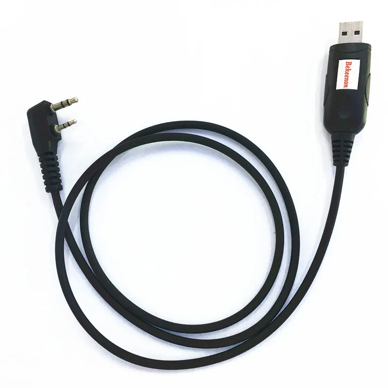 

USB programming cable K plug 2pins for Kenwood Baofeng Quansheng Wouxun Puxing Linton TDX TYT WLN Werierwei etc walkie talkie