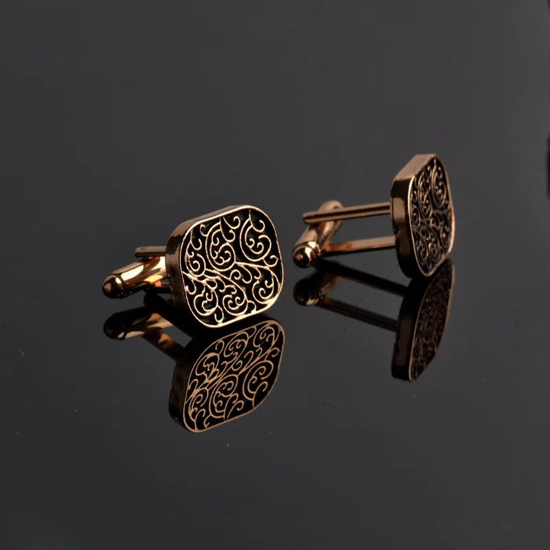 Camicie da uomo di fascia alta collezione di gemelli accessori uomo classico Design alla moda intaglio gemello per gemelli da uomo gemelli