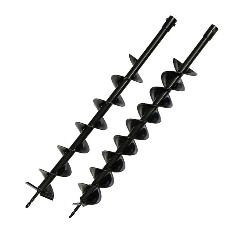 Nuovo 4/6cm Garden Auger Spiral Earth Drill Bit fiore fioriera albero piantare Hole Digger Tool Post Garden Auger Yard Tool