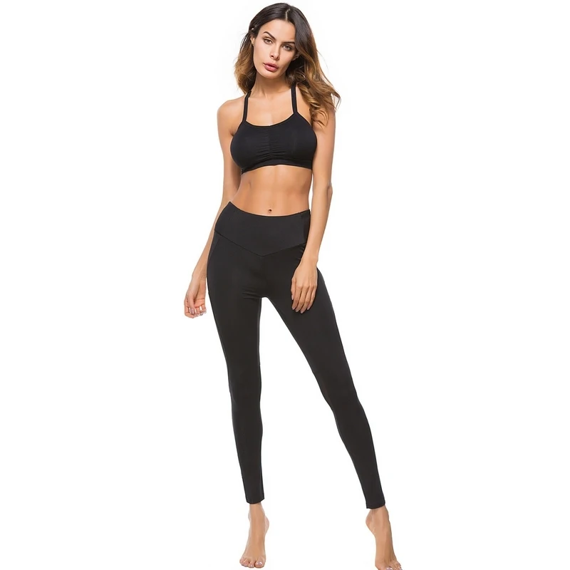 New Sexy Women Leggings Gothic Insert Mesh Design Trousers Pants Big Size Black Capris Sportswear Female Fitness
