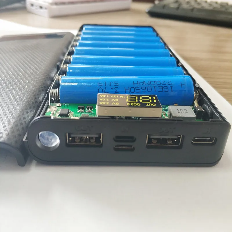 Quick Charge 3.0 Power Bank 18650 Case QC3.0 5V 9V 12V Lithium Battery Holder Fast Charger Box Shell DIY Kit image 3