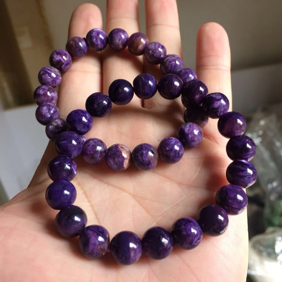 natural charoite beads bracelet natural stone bracelet DIY jewelry for woman for gift  wholesale !