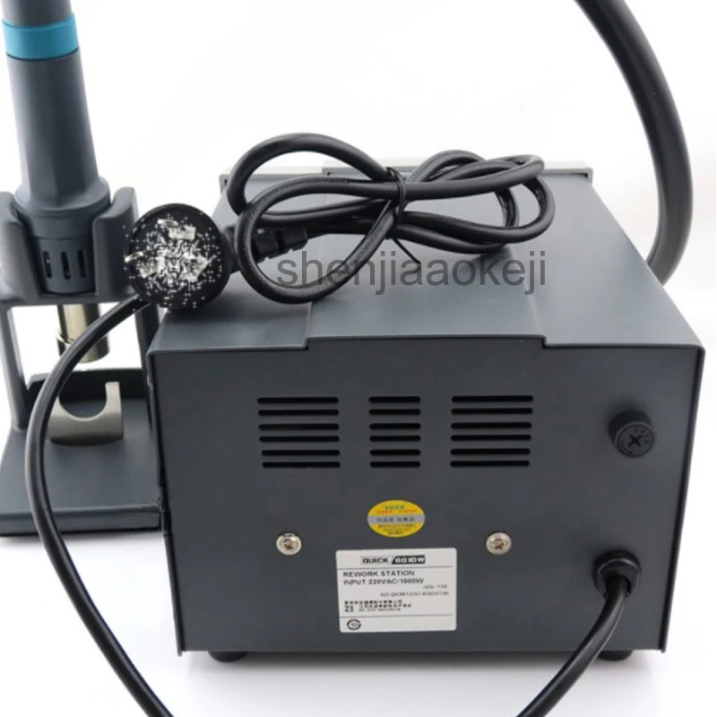 Chì không khí nóng súng bộ Hàn 861DW hút thiếc loại ga Nhiệt Súng kỹ thuật số không khí nóng Súng Có Thể Điều Chỉnh lưu lượng khí 220 V 1000 W