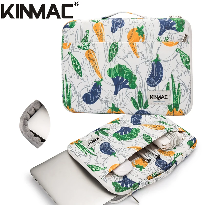 

Brand Kinmac Handbag Sleeve Case Laptop Bag 13.3,14 Inch For MacBook Air Pro M1 2 Notebook Computer PC Briefcase Lady Women Man
