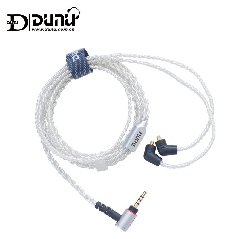 DUNU KMOCS2601 Standard MMCX Connector 2.5mm 1.2m Earphone Balanced Upgrade Cable for Shure / Falcon -C/ DK3001