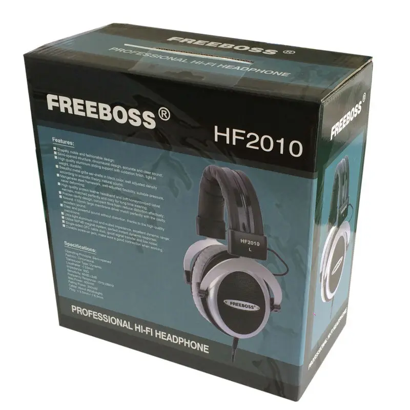 Cuffie Hi-Fi FREEBOSS HF2010 cuffie semi-aperte Over-ear 3.5 6.3 cuffie regolabili e leggere cuffie hifi