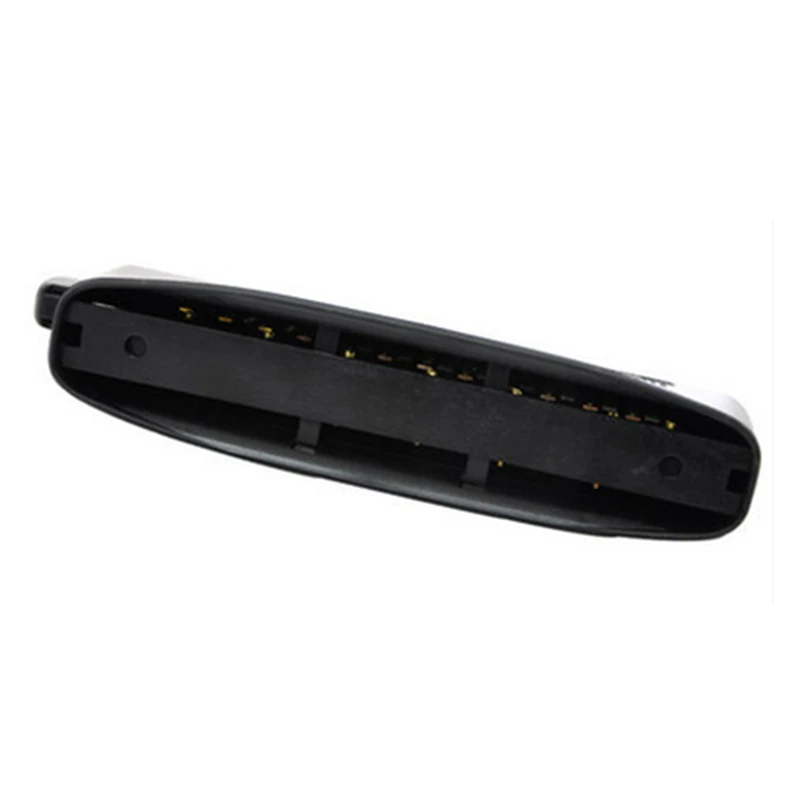 High Quality 12 Hole Chromatic Harmonica WH12 Black Harp professional musical instrument mouth organ semi-matte ABS cover Gaita