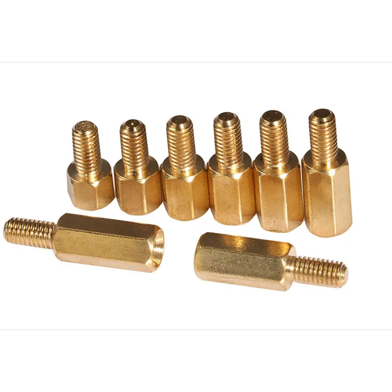 Colonna di rame M4 Singola Testa di Rame Esagonale Colonna Colonna di Rame Vite Esagonale Lsolation Colonna Colonna di Sostegno M4 Rame Co