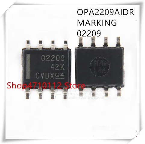 NEW 10PCS/LOT OPA2209AIDR OPA2209 O2209 SOP-8 IC