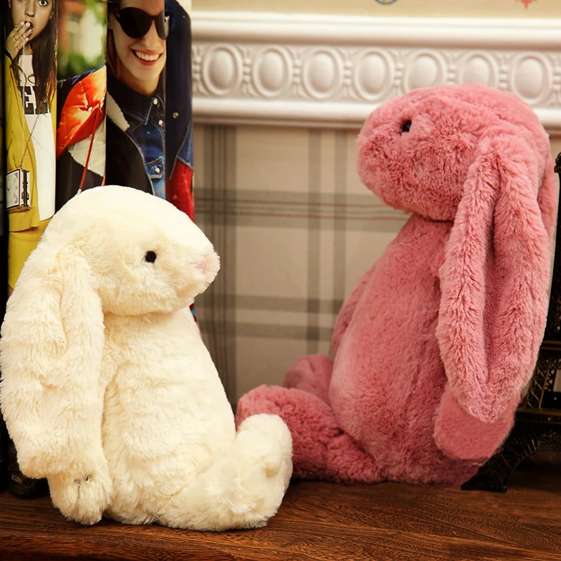 Lovely Sweet Plush Rabbit Cushion for Children, Lovely Sleep Cushion, Christmas Day Gift, Creative Long, Wholesale, FG249, 28, 3