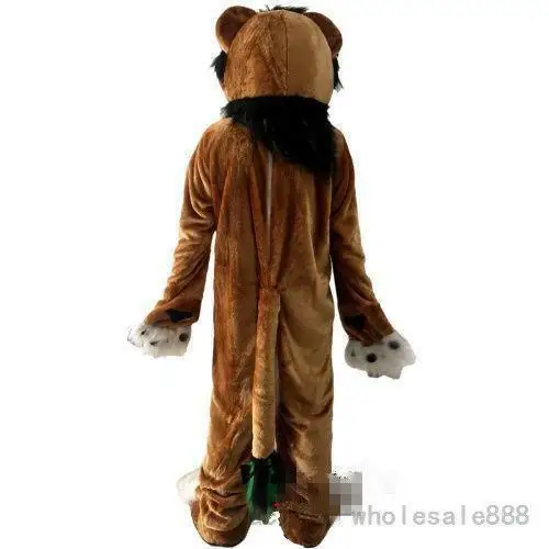 Neue Erwachsene Besten Verkauf Schaum Braun Husky Fuchs Hund Phantasie Cartoon Maskottchen Kostüm Plüsch Weihnachten Fancy Kleid Halloween Maskottchen Kostüm