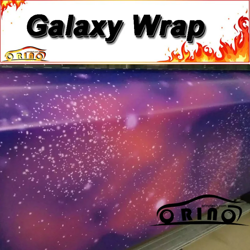 

Glossy Sticker Bomb Galaxy Starry Sky Vinyl Film Car Wrap Sticker Motorcycle Truck Vehicle Full Body Sticker Decal Wrapping