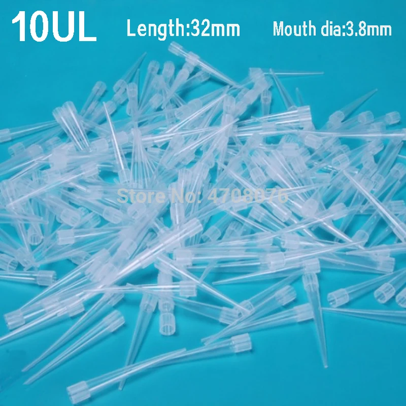 10ul-200ul-1000ul-5ml-10ml PP Pipette Tips Disposable Plastic Micro Tip Polypropylene tube for lab transfer liquid standard