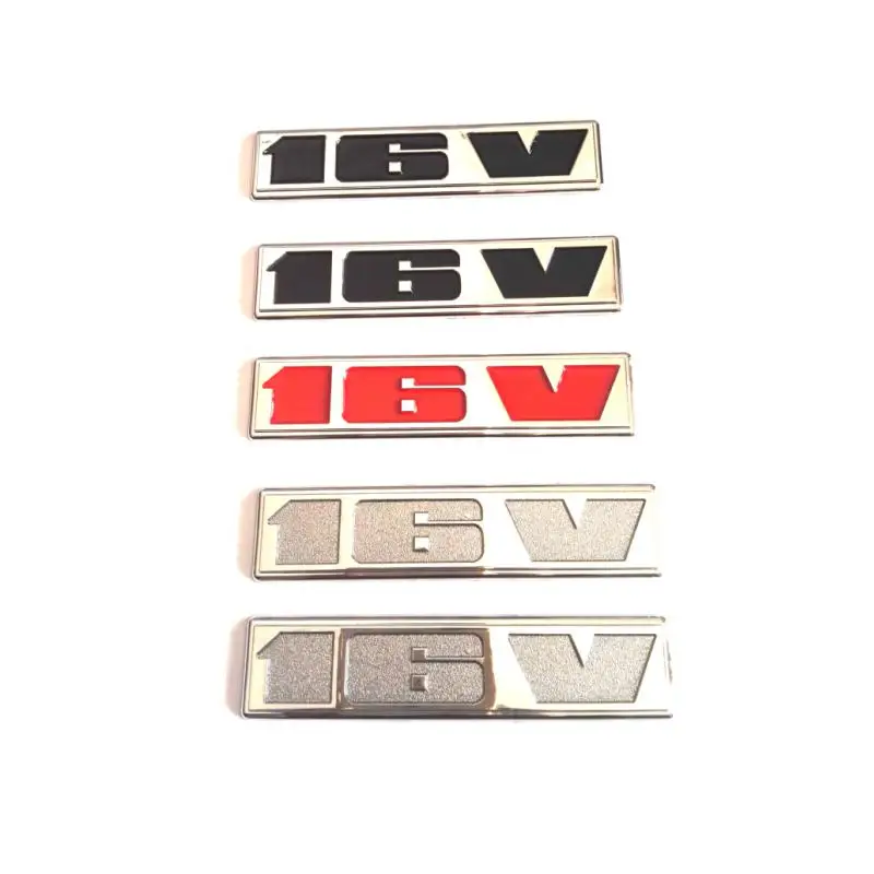 Plastic 16V Auto Stickers Emblems Badges