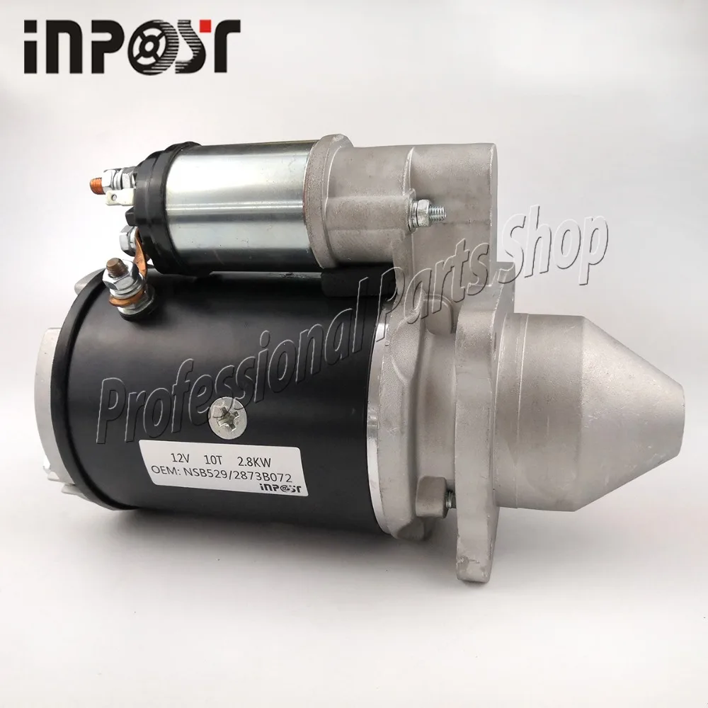 100% NEW STARTER MOTOR FOR MASSEY FERGUSON TRACTOR NSB529 NSB531 2873B072