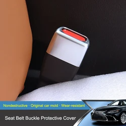 QHCP Seat Safety Belt Buckle Protective Cover ABS Anti-Scratch Dust Proof For Lexus ES18-22 NX 15-21 22-23 RX16-22 23+ UX 19-22
