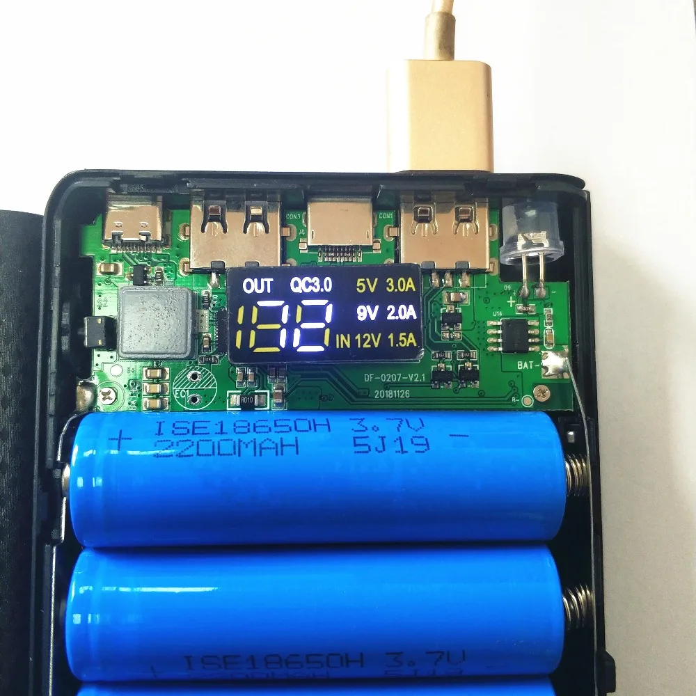 Quick Charge 3.0 Power Bank 18650 Case QC3.0 5V 9V 12V Lithium Battery Holder Fast Charger Box Shell DIY Kit image 5