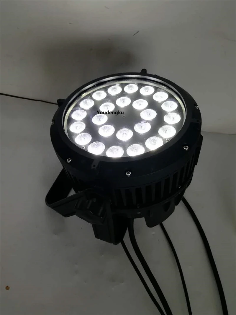 6 pieces 24 x 10w 4 in 1 rgbw led par outdoor stage wall washer waterproof IP 65 LED PAR lighting