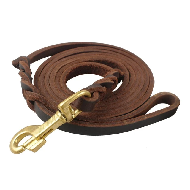 Dog Leash Long Leather Training Leather Leashes Large Dogs Leather Dog Leash Pet Aliexpress