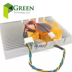 POWER LOGIC PLD5010S12L 83x54x12mm 43mmHolePitch Cooling fan for Thortex9400GT GT210 GT520 Graphics card with Heatsinks 12V 0.1A