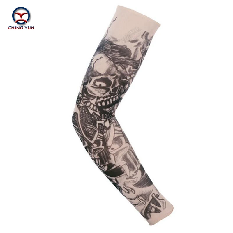 CHING YUN New Fashion Tattoo Sleeves Arm Warmer Unisex UV Protection Outdoor Temporary Fake Tattoo Arm Sleeve Warmer Sleeve MO