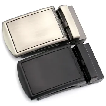 Mannen Metalen Automatische Gesp voor 3.5 cm Ratel Mannen Kleding Accessoires Gespen luxe mode geen riem LY155-1352