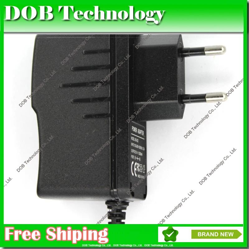 Power Adapter Switching Eu Plug Dc Jack Voor 5V 2a 5.5*2.5Mm Met Interchanger