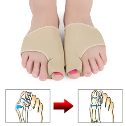 1 paar Hallux Valgus Corrector Orthopädische Big Toe Knochen Daumen Bunion Corrector Silikon Pediküre Socken für Beine Fuß Pflege Werkzeuge