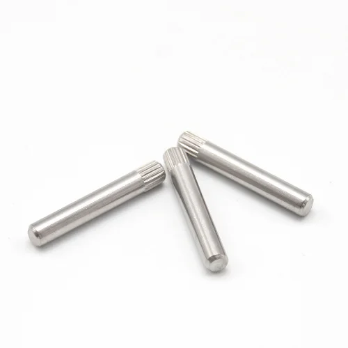 20pcs M5 stainless steel knurled pin cylindrical pins connecting rod home decoration bolts length 10mm-30mm length