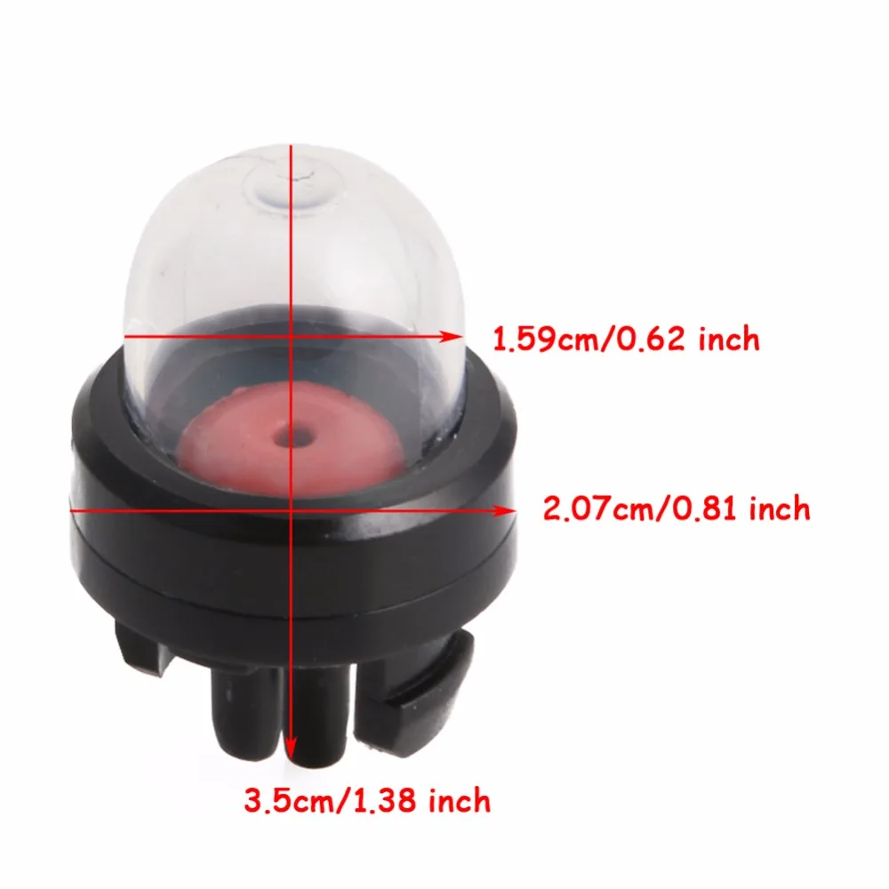 10Pcs/5Pcs/2/1Pc  Carburetor Oil bubble Petrol Snap in Primer Fuel Bulb Pump For Stihl Ryobi WALBRO HUSQVARNA Chainsaws Trimmer