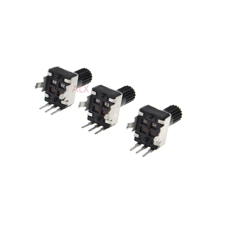 10PCS RV09 vertical 12.5mm Shaft 5K 10K 50K 100K 0932 Adjustable Resistor 9 type 3Pin Seal Potentiometer knob switch