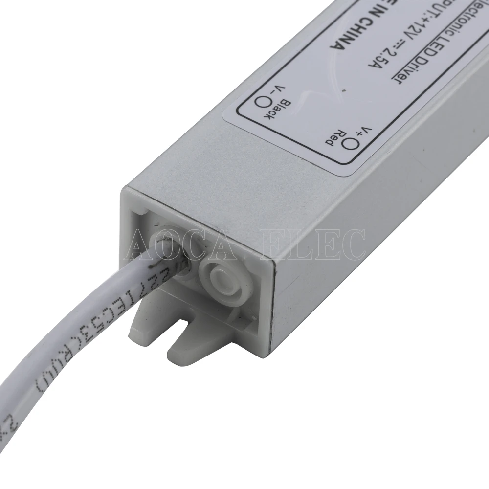 Waterproof IP67 LED Driver Ac dc 12V/24V 10W 15W 20W 25W 30W 36W 45W 50W 60W 80W 100W 120W 150W Power Supply for LED strip Light