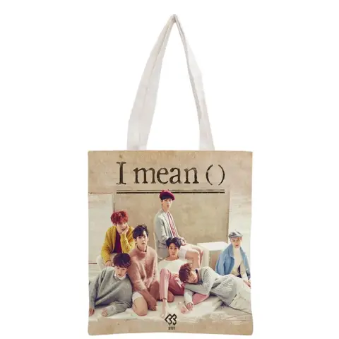 12 best sales टोट बैग बीटीएस - №5