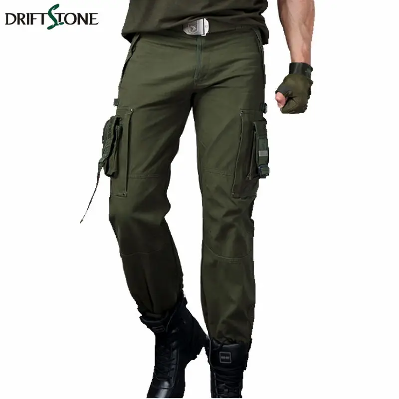 Men Military Pants SWAT Police Combat Tactical Cargo Pants Army Force 101th Airborne Airsoft Pockets Cotton Trousers