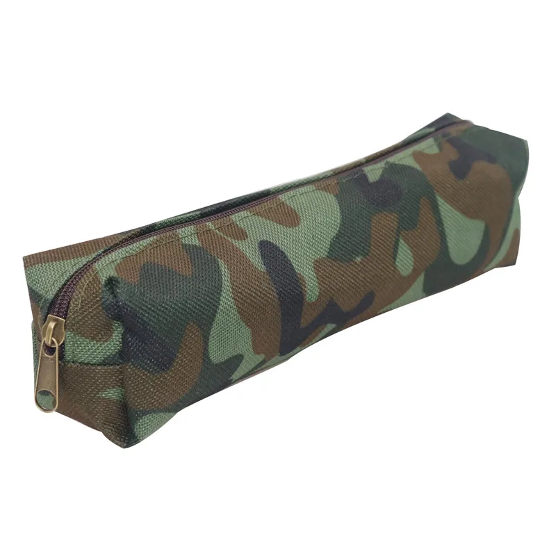 1 Pcs Camouflage Pencil Case for Boys and Girls School Supplies Zipper Pouch 4 Colors Pencil Bag Army style four colors