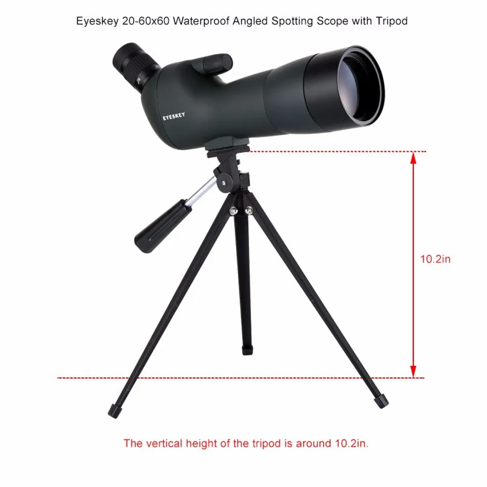 Eski 60 Times View Landscape Telescope Bird Target Zoom Monocular Low Light Night Vision EK High-definition