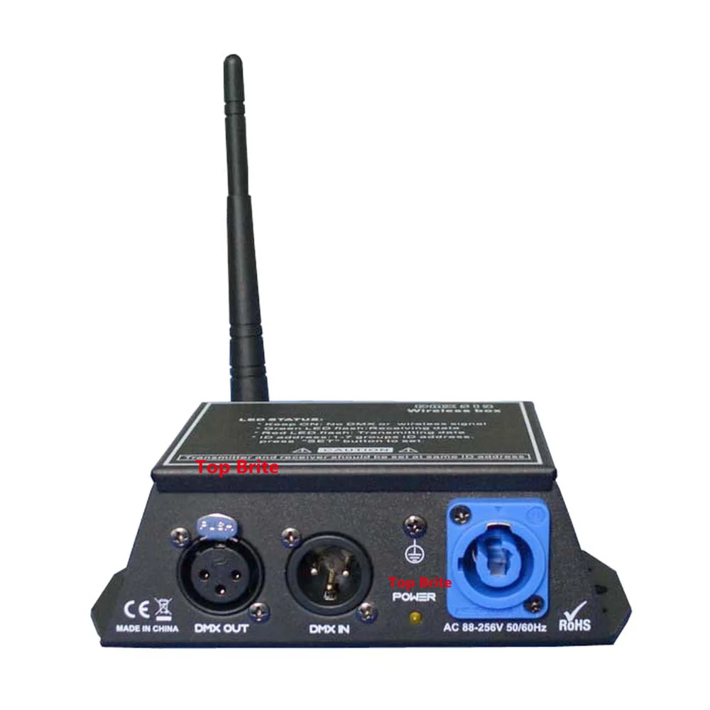 2.4G Wireless DMX Controller Transmitter Receiver LED Display DMX Controller Repeater DJ Lights LED Stage Effect Lights Console