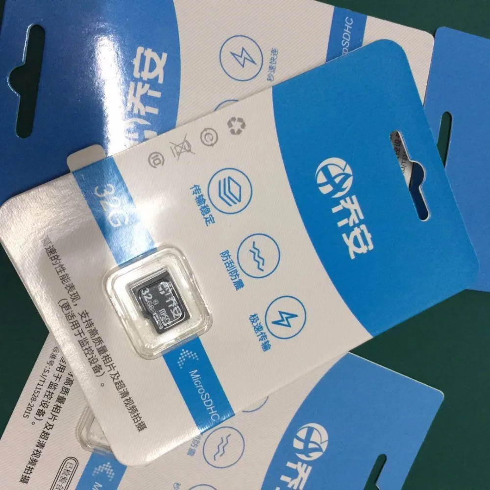 JOOAN Flash Card Video Record Memory Card 32GB 64GB 128G Microsd SD Cards For IP Camera Wifi Camera Home Security Surveillance