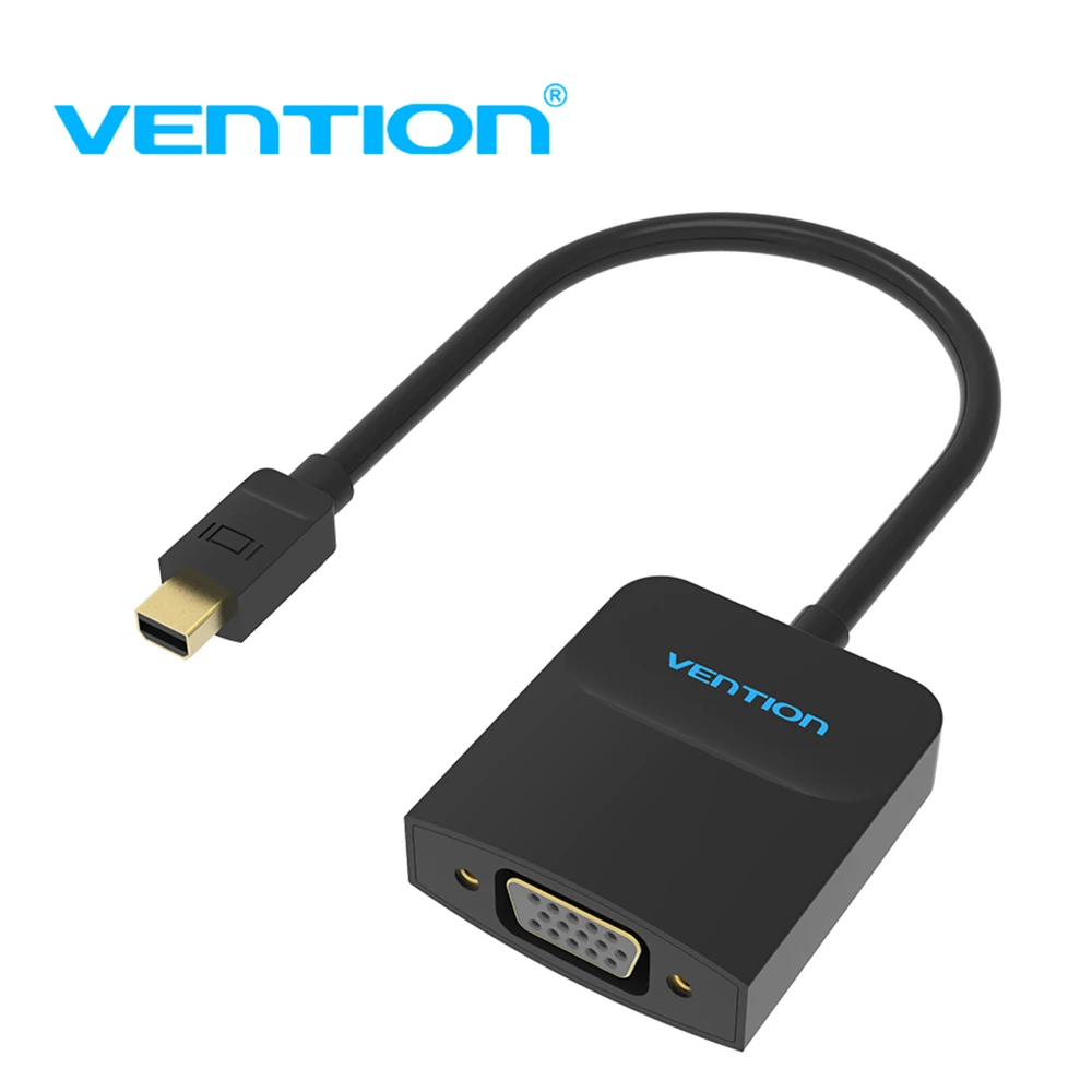 Vention Thunderbolt To VGA Converter Mini Displayport To VGA Adapter Displayport to VGA Cable For Apple Macbook Air Pro iMac Mac