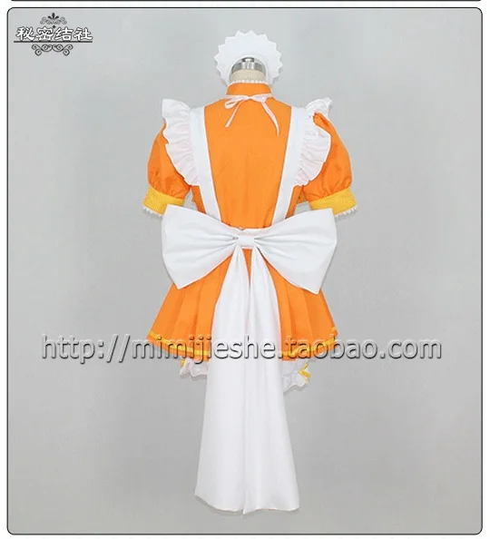 Pudding Cosplay yellow dress costume