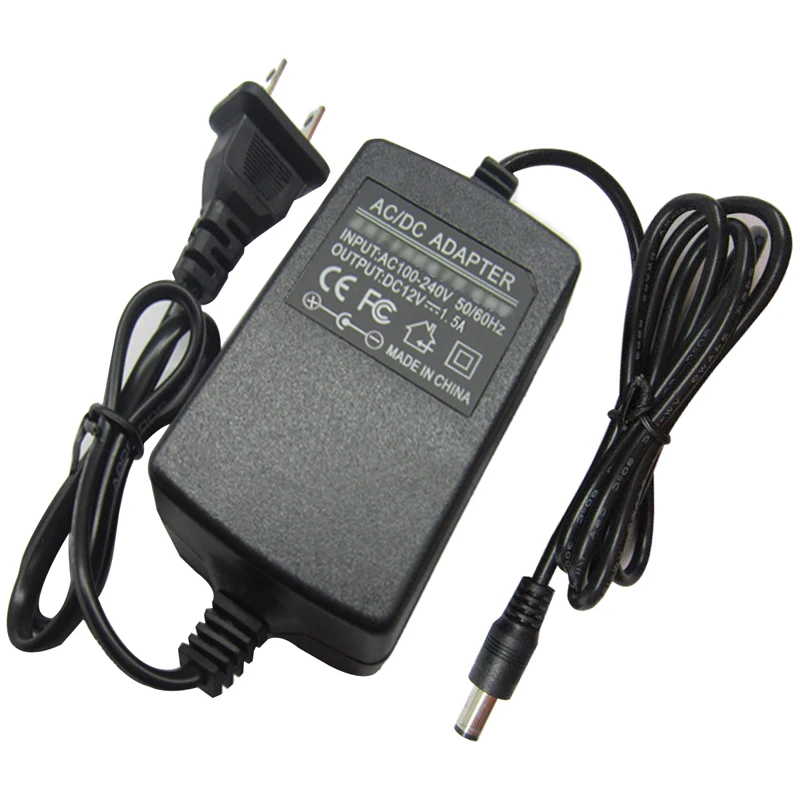 12V 1.5A 5.5*1.7mm AC/DC Adapter For Casio keyboard Piano WK-500 CTK738 CT688 PX-100 PX-300 LK-68