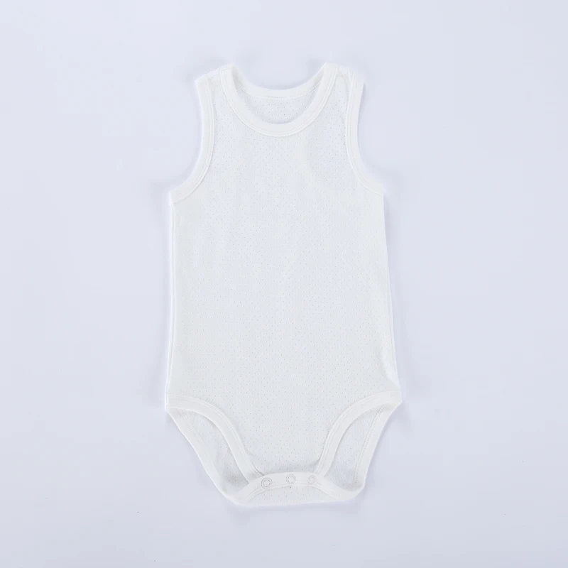 Baby bodysuit 100% cotton baby sleeveless body suits infant baby body boys girls summer clothes baby vest clothing overalls