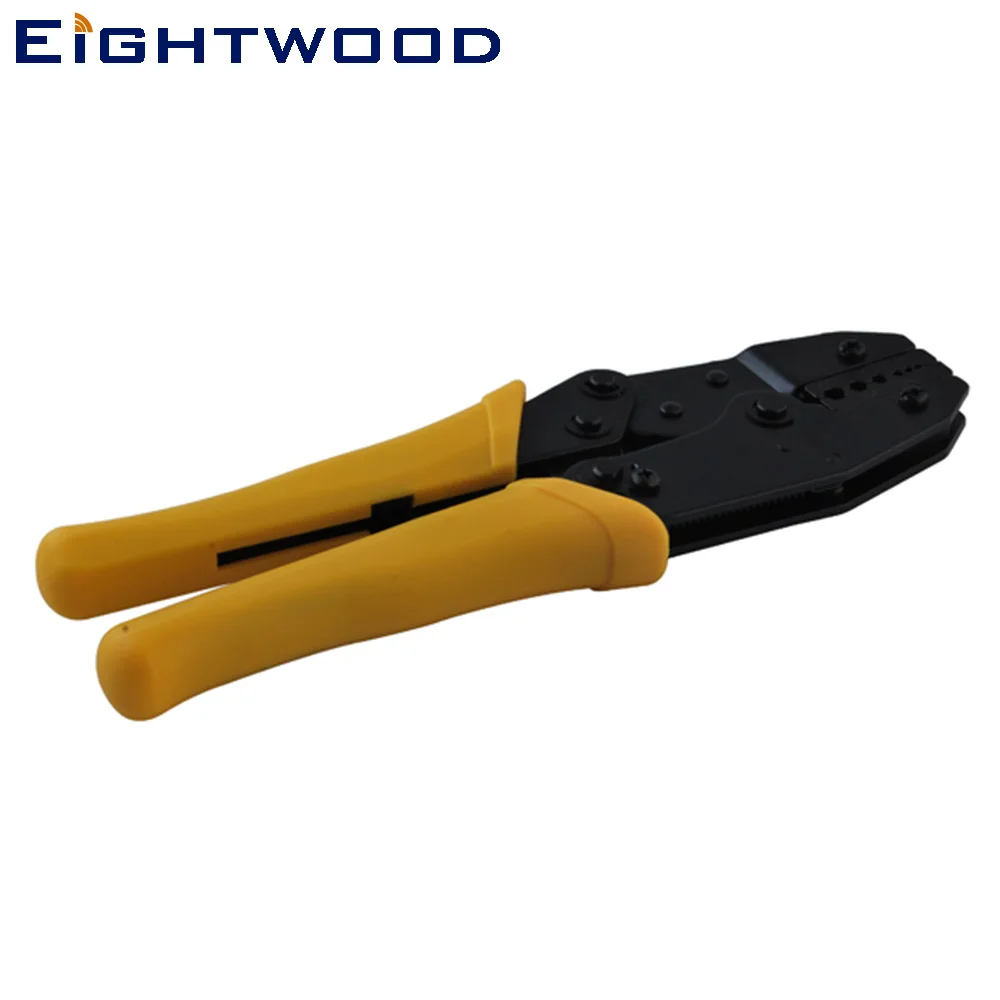 Eightwood Crimper Crimping Tool Plier RG174 RG316 RG179 Belden 8218 RF Coaxial Cable 1.07mm 1.73mm 1.98mm 3.25mm 3.84mm 4.52mm