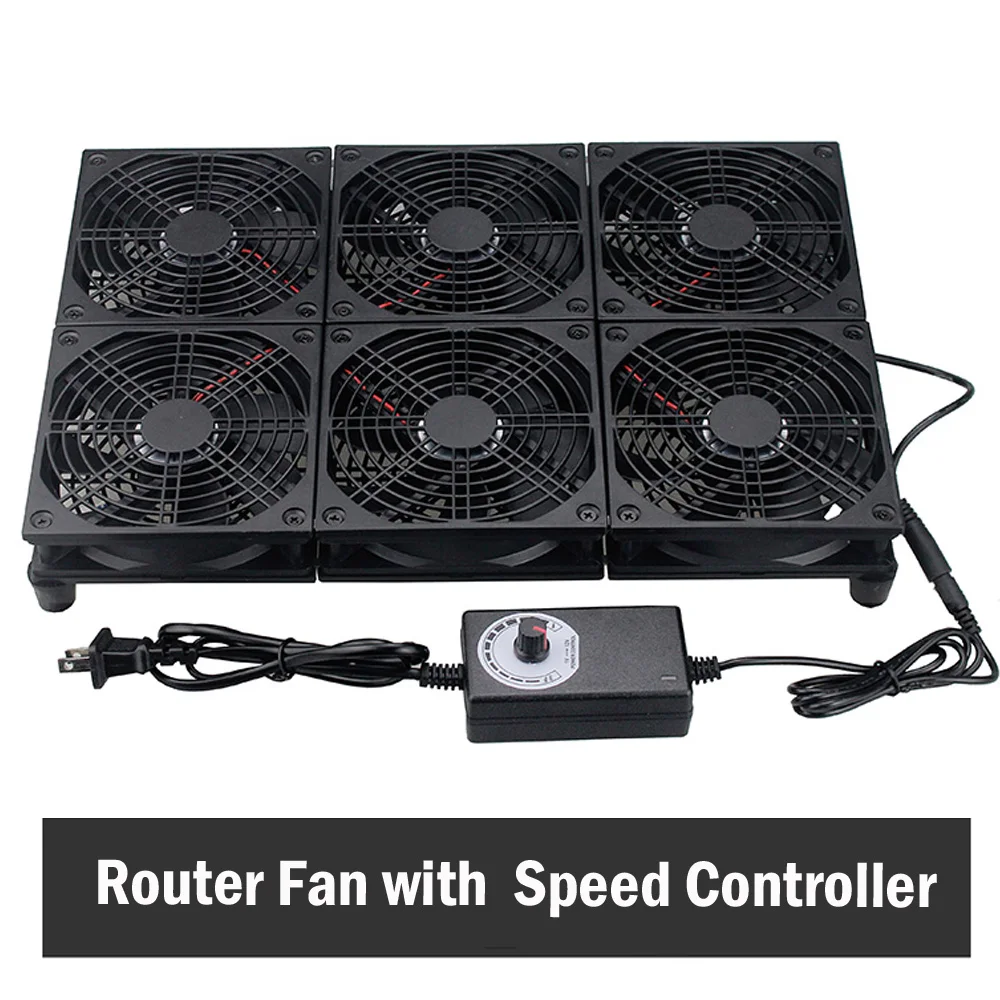 Gdstime 120mm 12CM DIY TV Box Router PC Fan 220V 240V Adjustable speed Cooling Cooler Fan 120mm 240mm 360mm Water Proof  Cooler