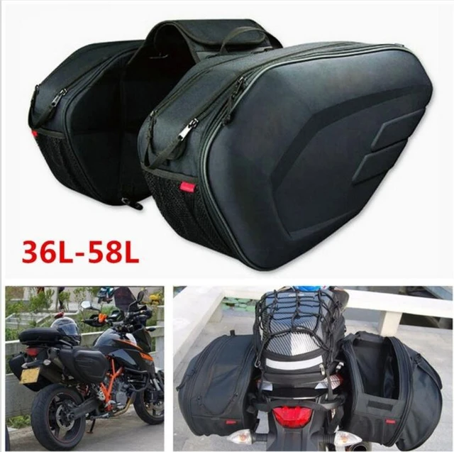 Sa-212 Universal Fit Motorcycle KOMINE 36-58L Bags Suitcase Saddle Bags  with Raincoat - AliExpress