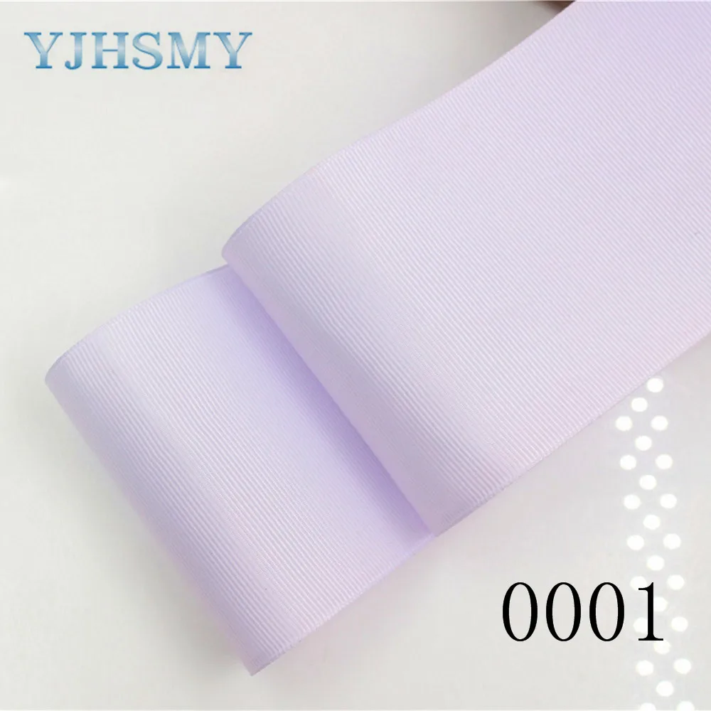 YJHSMY 178241,75MM 10yard Solid color printing Gross ribbon packaging design, DIY accessories handmade material.