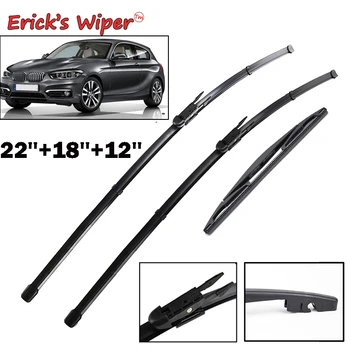 Zestaw piór wycieraczek przednich i tylnych Erick's Wiper LHD do BMW serii 1 F20 F21 2011-2019 Szczotki przeciwdeszczowe szyby przedniej szyby
