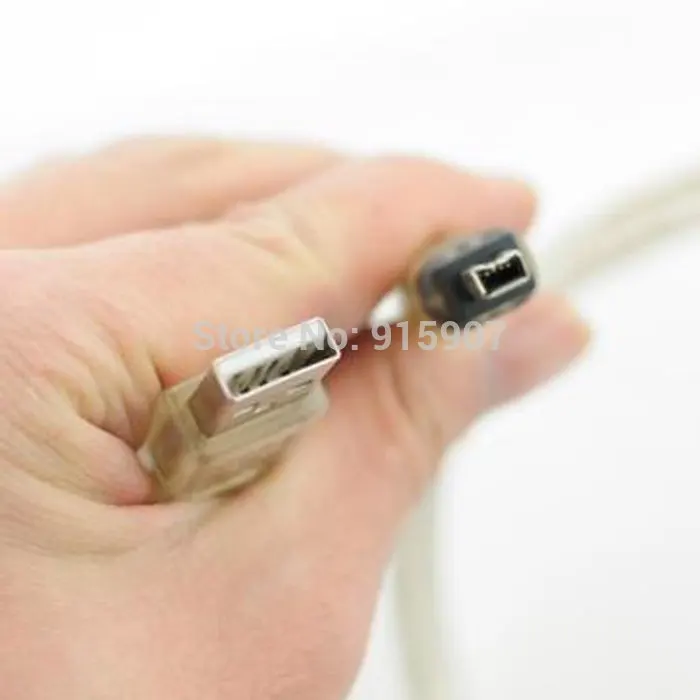 Cablecc CY 100ซม.USBชายIEEE 1394 Firewire 4ขาชายILinkอะแดปเตอร์สายไฟสำหรับDCR-TRV75E DV