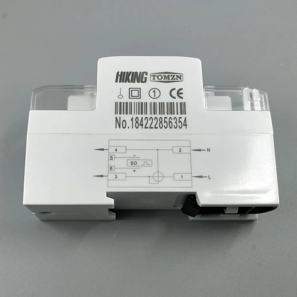 65A 100A 220V 230V 50HZ 60HZ voltage current Positive reverse active reactive power Single phase Din rail Watt hour energy meter